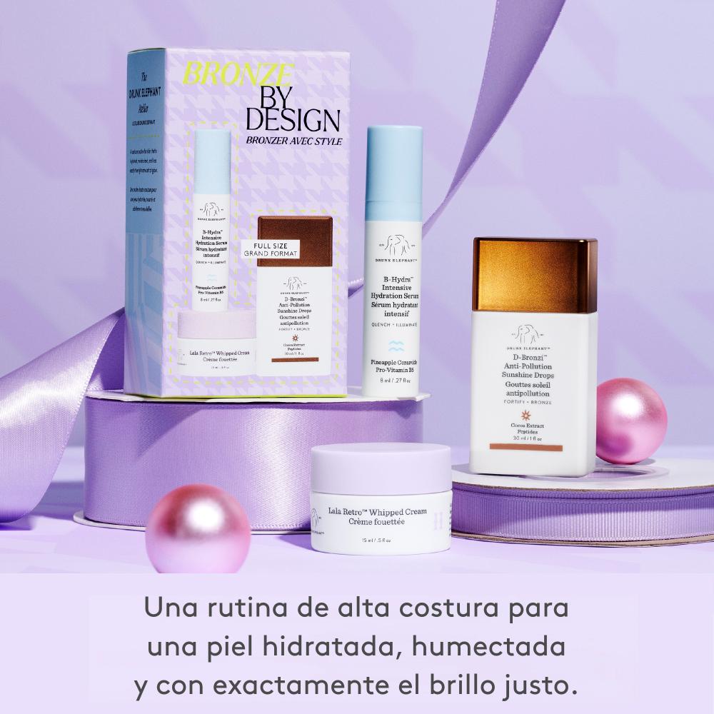 BRONZE BY DESIGN D-BRONZI + MINIS SET (SET PARA CUIDADO DE LA PIEL)